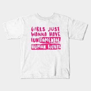 Celebrating Women's Day Kids T-Shirt